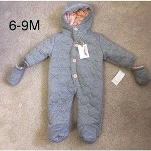 Jessica Simpson 6/9 M Snowsuit Quilted